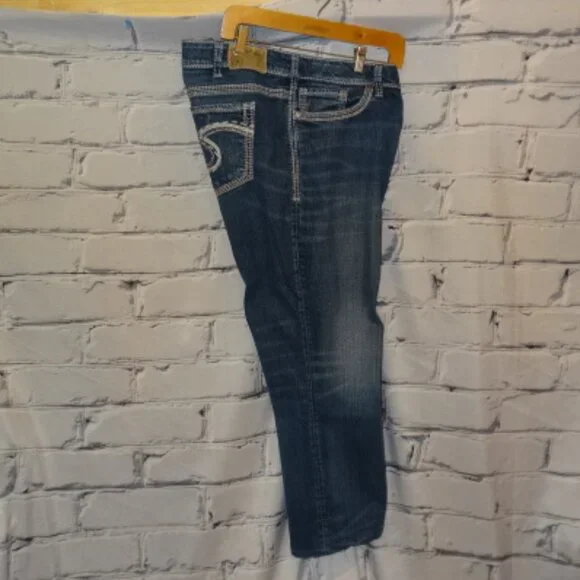 Silver Jeans Co Suki Blue Jeans - Picture 3 of 9